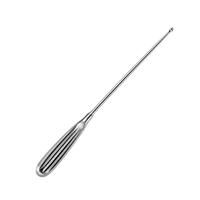 Curette à os Bushe en acier inoxydable, instrument chirurgical orthopédique manuel, certifié CE Ariston International