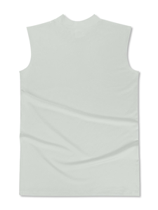 เสื้อกล้ามถักคอโอสีเขียวอ่อนสำหรับผู้ชายแบบลำลอง - Product Image 2