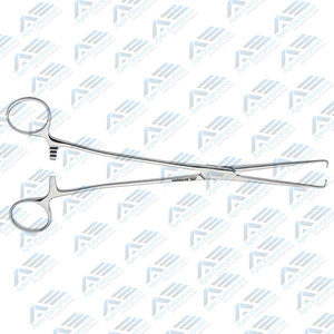 Schroeder Stille Tenaculum Forceps Fórceps de ginecología Puntas afiladas en forma de gancho Tenaculum Uterine Forceps - Product Image 4