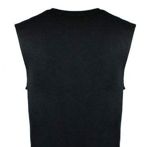 Camiseta sin Mangas Elegante para Hombre, Corte Ajustado, Ropa de Gimnasio con Logotipo Personalizado y Etiqueta Privada, Camiseta Deportiva sin Mangas - Product Image 6