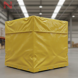 Bâche de protection en PE de qualité alimentaire pour conteneurs de transport industriels, couverture de toit et utilisation comme bâche imperméable pour l'emballage de denrées alimentaires en vrac - Product Image 4