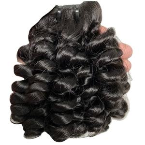 Extension de cheveux naturels doux de qualité supérieure pour femme Look droit avec finition brillante pour femme Utilisation moderne de la mode pour la vente à l'exportation - Product Image 6