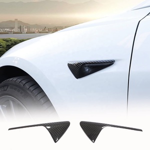 Véritable fibre de carbone sèche côté garde-boue caméra couvre étanche accessoires de décoration extérieure pour Tesla modèle 3/Y/X/S - Product Image 6