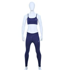 Conjunto Deportivo de 2 Piezas para Mujer, Leggings de Cintura Alta y Sujetador Deportivo, Ropa Deportiva de Secado Rápido, Blaze Wholesale - Product Image 2
