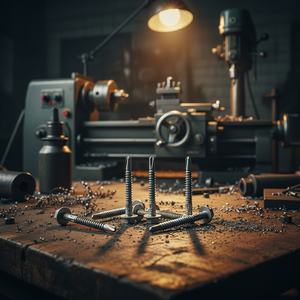 Vis autoperceuses à tête à rondelle en acier au carbone zingué/galvanisé à chaud, filetage métrique/pouces standard, classe 8 - Product Image 1