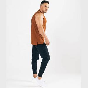 Camiseta Deportiva de Algodón Orgánico para Hombre, Diseño Nuevo, Camiseta sin Mangas para Gimnasio, Culturismo, Ejercicio y Fitness - Product Image 2
