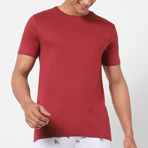 เสื้อยืดผู้ชายคุณภาพสูง ทรงปกติ ผ้าถักเนื้อนุ่ม 100% คอตตอน แขนสั้น คอกลม พิมพ์ลายตามสั่ง ลายเรียบ พรีเมียม - Product Image 3