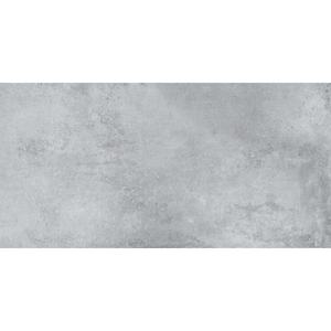 Carrelage mural et de sol en céramique gris clair grand format, émaillé, résistant à l'usure, pour la décoration intérieure - Product Image 4