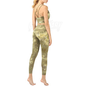Conjunto de Yoga para Mujer, Último Estilo, MOQ Bajo, Venta Directa de Fábrica, Conjunto de Yoga de Alta Calidad - Product Image 3