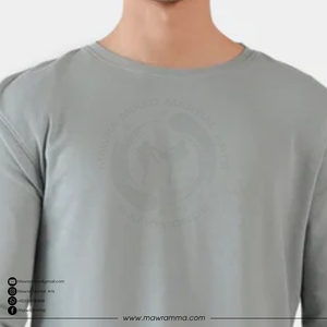 เสื้อยืดแขนยาวพิมพ์โลโก้ตามสั่ง OEM ผ้าเจอร์ซีย์คอตตอน 100% คุณภาพสูง พิมพ์ลายโลโก้ เสื้อยืดสำหรับฤดูร้อนและกิจกรรมกลางแจ้ง สำหรับทุกเพศ - Product Image 4
