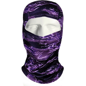 Masque de ski d'extérieur, balaclava à un trou, masque intégral coupe-vent respirant unisexe multifonction, protection hivernale - Product Image 3