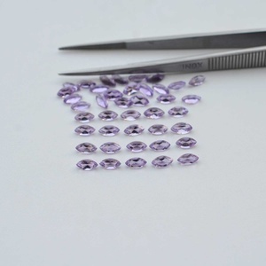 3x6mm Natural Brazil Amethyst Faceted Marquise Shape Loose Gemstones February Birthstone Polished Jewelry Wholesale Bulk Deals - Product Image 1
