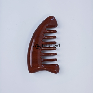 Peine de Resina Tradebyd, Peine de Estilismo Hecho a Mano de Lujo para Salón Profesional y Cuidado Personal - Product Image 1