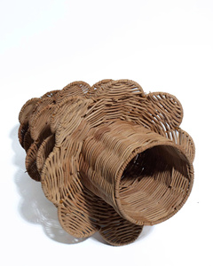 Fibra Natural Sostenible para Decoración Navideña, Árbol de Navidad de Mimbre, Decoración para el Hogar - Product Image 4