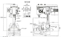 Mesin Tap Otomatis Elektrik Motor Gir Multi-Tegangan (380V/220V/110V) Garansi 1 Tahun Diameter Pengeboran Maks 35mm 500-3500 RPM