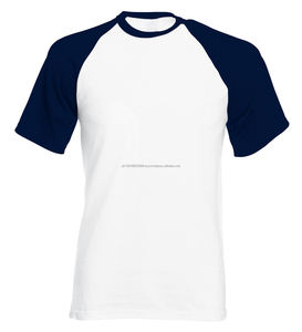 T-shirts pour hommes en coton 100% de tailles personnalisées, manches courtes, col rond, couleur contrastée, décontractés, manches courtes, col rond - Product Image 6