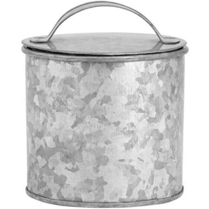 Conteneur de rangement pour biscuits et gâteaux au design magnifique, qualité export, articles de cuisine écologiques, boîte galvanisée avec couvercle - Product Image 1