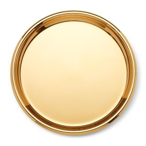Bandeja Ovalada de Latón para Servir con Asas Ornamentadas, Acabado Metálico Pulido, Diseño Elegante, Uso Residencial - Product Image 6