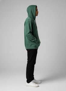 Sudadera con capucha personalizada para hombre, de corte holgado, de tejido grueso, estilo vintage desgastado, de forro polar, con hombros caídos, tipo jersey, estilo streetwear - Product Image 2