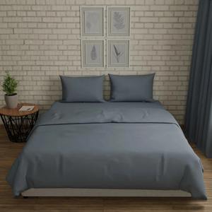 Oaptimo – Ensemble de literie 3 pièces rayé moderne en coton biologique 600TC respirant et écologique, avec drap-housse personnalisé de haute qualité - Product Image 1