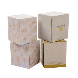 Soft 2-Ply Virgin Wood Pulp Facial <b>Tissue</b> <b>Paper</b> Hotel Cube Box for Home Use Premium Quality - Product Image 4