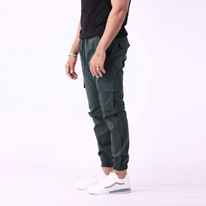 Men's Casual Sport Joggers Plus Size Custom Logo Cargo Pants Lightweight High Low Waist Street Style Outdoor Wear-Wholesale - Product Image 2