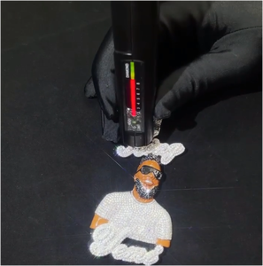 Colgante Personalizado Rapper VVS, Amuleto de Personaje de Dibujos Animados, Cara 3D, Chapado en Plata 925, Joyería Hip Hop, Colgante de Moissanita - Product Image 2