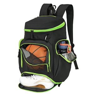 Bolsa de Transporte para Baloncesto Resistente al Agua con Múltiples Bolsillos de Almacenamiento para Equipo Deportivo, Accesorios de Fitness - Product Image 5
