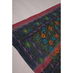 Kantha Suzani <b>Quilt</b> Handmade Vintage Cotton Floral Embroidered Eco-Friendly Washable Boho Indian Bedspread <b>Throw</b> Blanket - Product Image 3