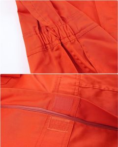 <b>Construction</b> Safety Durable Outdoor Factory <b>Work</b> <b>Clothes</b> Coverall Uniform Fireproof Safety Flame Retardant Nomex FR Boiler Suits - Product Image 5