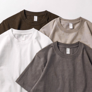 เสื้อยืดโอเวอร์ไซส์ผ้าฝ้ายเนื้อหนา 180 GSM ระบายอากาศได้ดี ทรงหลวม สไตล์สตรีทแวร์  แบบเรียบง่าย - Product Image 6