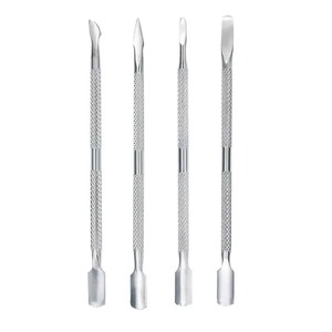 Bafa Manicure - Empujador de Cutículas de Acero Inoxidable de Doble Punta Reutilizable, Herramienta para Remover Uñas, Espátula de Doble Cabeza BSI-NP-8951 - Product Image 6