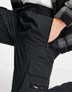 <b>Men</b> Midweight <b>Baggy</b> Cargo <b>Trousers</b> Loose Fit Full Length Drawstring Elastic Waist Printed Utility Jogger Pants Quick Dry - Product Image 2
