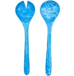 Juego de Servidores de Ensalada y Cuchara-Tenedor - Utensilios de Resina Ecológicos para Ensaladas, Ideales para Bodas, Vajilla y Utensilios de Cocina Elegantes - Product Image 3
