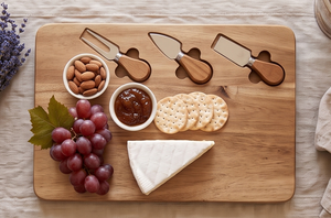 Planche à servir classique en bois d'acacia naturel de haute qualité, planche à découper pour fromage, planche à découper pour cuisine, planches à fromage classiques en bois - Product Image 4