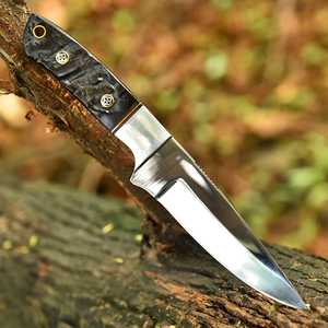 UA Supplies OEM Factory Direct High Quality Hunting Camping Survival Tactical Knives Razor Sharp Carbon Steel Clip Point Ram - Product Image 4
