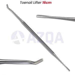 Professional Stainless Steel Ingrown Toenail Care <b>Kit</b> with <b>Nail</b> Nipper File Elevator and Scalpel Handle - Product Image 4