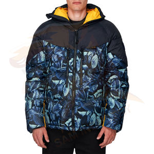 Vêtements d'extérieur, veste matelassée imperméable personnalisée pour hommes, veste matelassée épaisse et chaude pour l'hiver à prix avantageux - Product Image 2