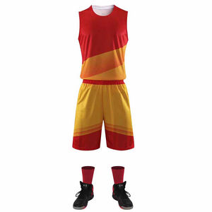 Uniforme de basketball sans manches respirant, imprimé, 100 % polyester, séchage rapide, antibactérien, anti-UV, personnalisable, toutes saisons - Product Image 4