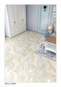 Carrelage en porcelaine brillant blanc Carrara 60x60 600x600 pour le salon - Product Image 4