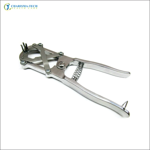 New Stainless Steel Elastrator Forceps Tail Cutting Pliers for Pig Sheep Goat Cattle with High <b>Stretching</b> Ability - Product Image 3
