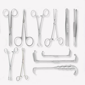 Kit Completo de Instrumentos Quirúrgicos Generales de Acero Inoxidable, Pinzas, Tijeras, Retractores Médicos, Autoclavables y Seguros - Product Image 2