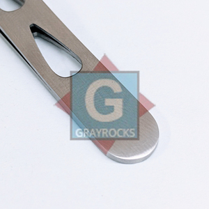 แหนบคิ้วสแตนเลส ปลายเฉียง ดีไซน์ทันสมัย เครื่องมือเสริมความงามที่ทนทาน - Product Image 4