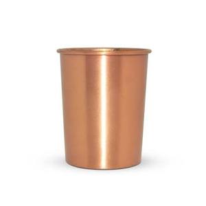 <b>Copper</b> Glass Double Wall Insulated Minimalist Design Solid Color Unisex Gift for Hot Drinks - Product Image 1