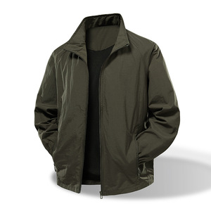 Factory Price Custom Logo Men's Lightweight Eco-Friendly Waterproof Windproof Casual Stand Collar Zip-Up Quilted Jacket High - Product Image 2