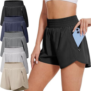 กางเกงออกกำลังกายประสิทธิภาพสูงสำหรับผู้หญิงพร้อมกระเป๋าซิปที่ปลอดภัย กางเกงวิ่งเอวยางยืดสำหรับยิมโยคะ - Product Image 5