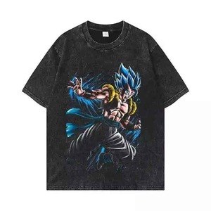 เสื้อยืดทรงบ็อกซี่ แขนสั้น รุ่นฮิตสำหรับผู้ชาย ดีไซน์ผ้าเทอร์รี่คอตตอนเนื้อหนาแบบสั่งทำพิเศษ - Product Image 6
