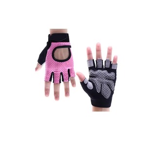 Sports Athletic Workout Weightlifting Anti-Slip Breathable Half Finger Outdoor Fitness Gym Gloves Spandex Cycling Powerlifting - Product Image 2