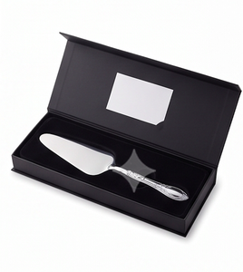 Stainless Steel <b>Cake</b> <b>Server</b> Oval Shape Decorative Handle <b>Cake</b> Knife For Parties Wedding Events And Serving Desserts - Product Image 4