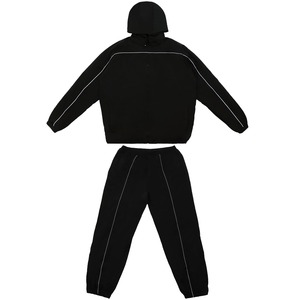 Men's Polyester Shell Windbreaker Tracksuit Two Piece Jogging Heat Suit Jacket Sweat Suit <b>Set</b> - Product Image 6